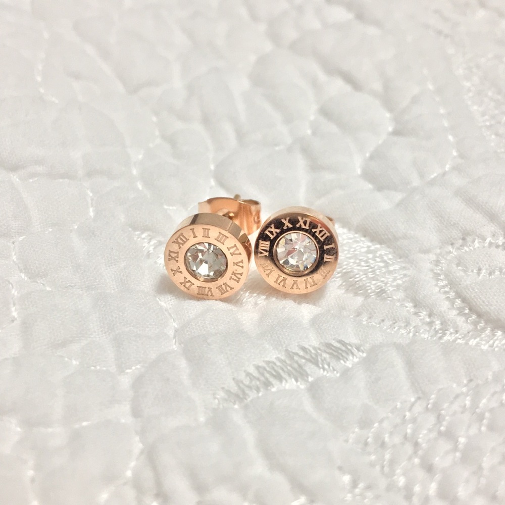 Roman Numeral Earrings